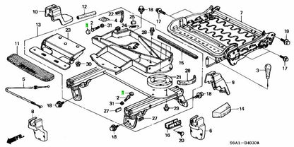 OEM Honda Civic EG Del Sol Accelerator Stopper Pad 46904-SM4-300 Genuine1
