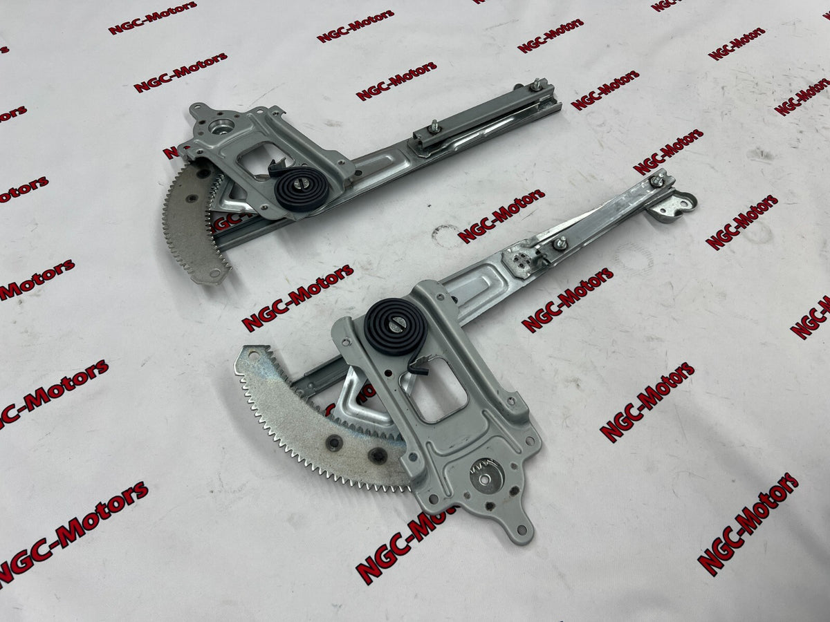 Nissan Genuine OEM Window Regulator Assembly for R34 Skyline Coupe RH LH SET
