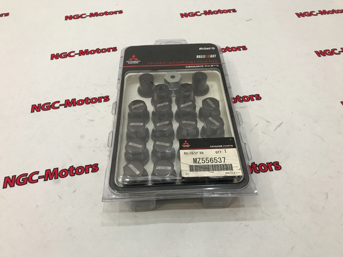 MITSUBISHI LANCER Evo 9 CT9A Genuine RALLIART Wheel Nut & Lug Nut Set MZ556537