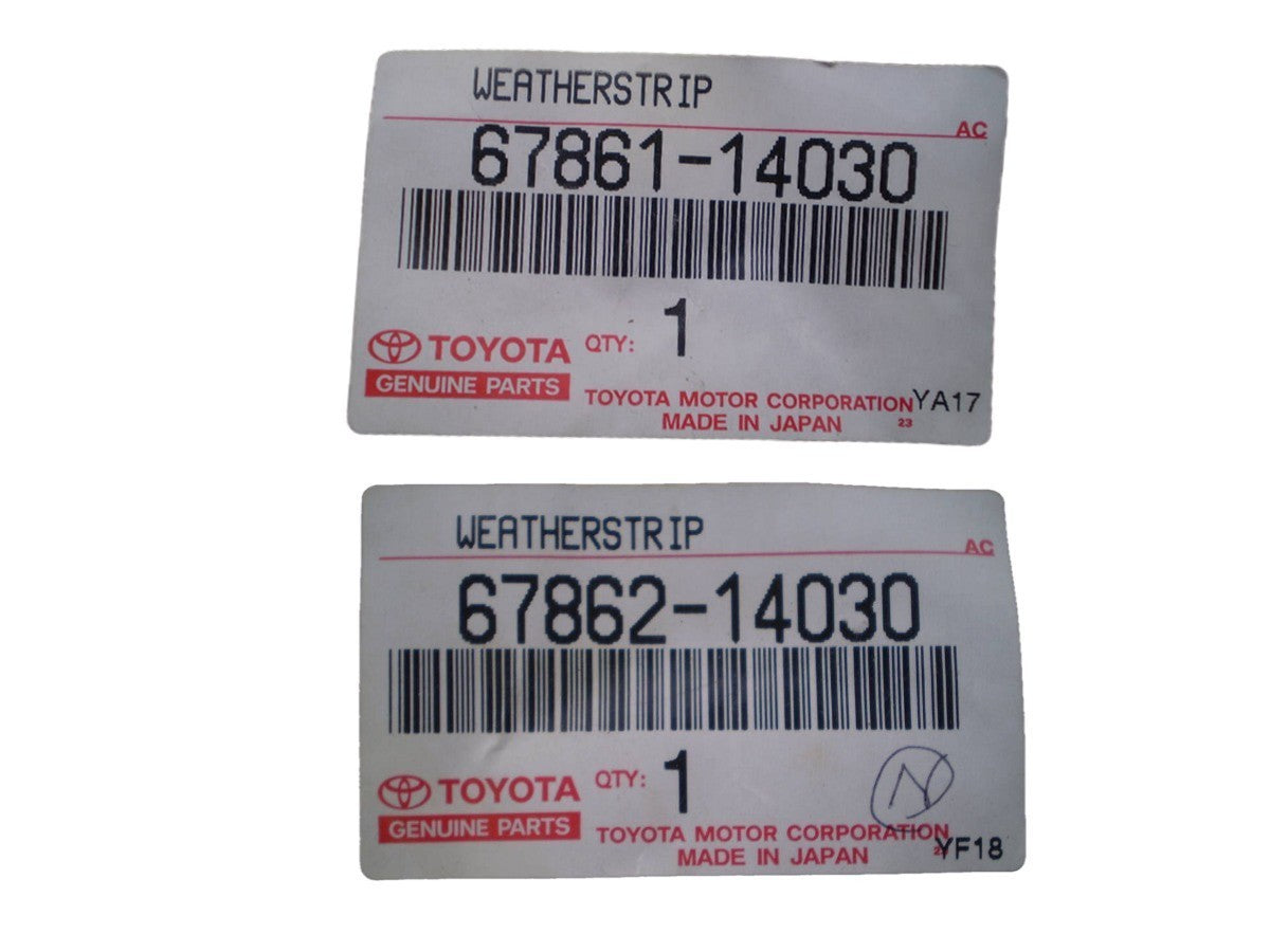 Toyota Genuine Celica TA22 TA23 RA20 RA25 RA28 Door Weatherstrip 67862-14030 OEM1