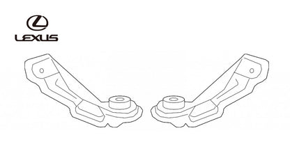 Genuine TOYOTA Frame Side Rail Plate Sub-Assembly RH/LH 51035-48020 51036-480200
