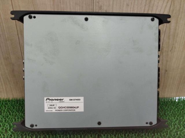 carrozzeria (Carrozzeria) GM-D7400 4ch power amplifier6
