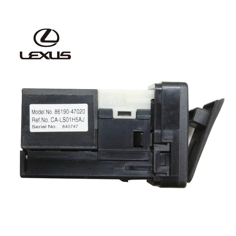 OEM Genuine TOYOTA Lexus Stereo Jack Adapter Assembly AUX InputAudio 86190-47020
