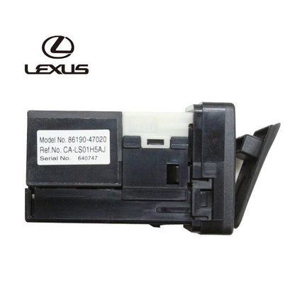OEM Genuine TOYOTA Lexus Stereo Jack Adapter Assembly AUX InputAudio 86190-47020