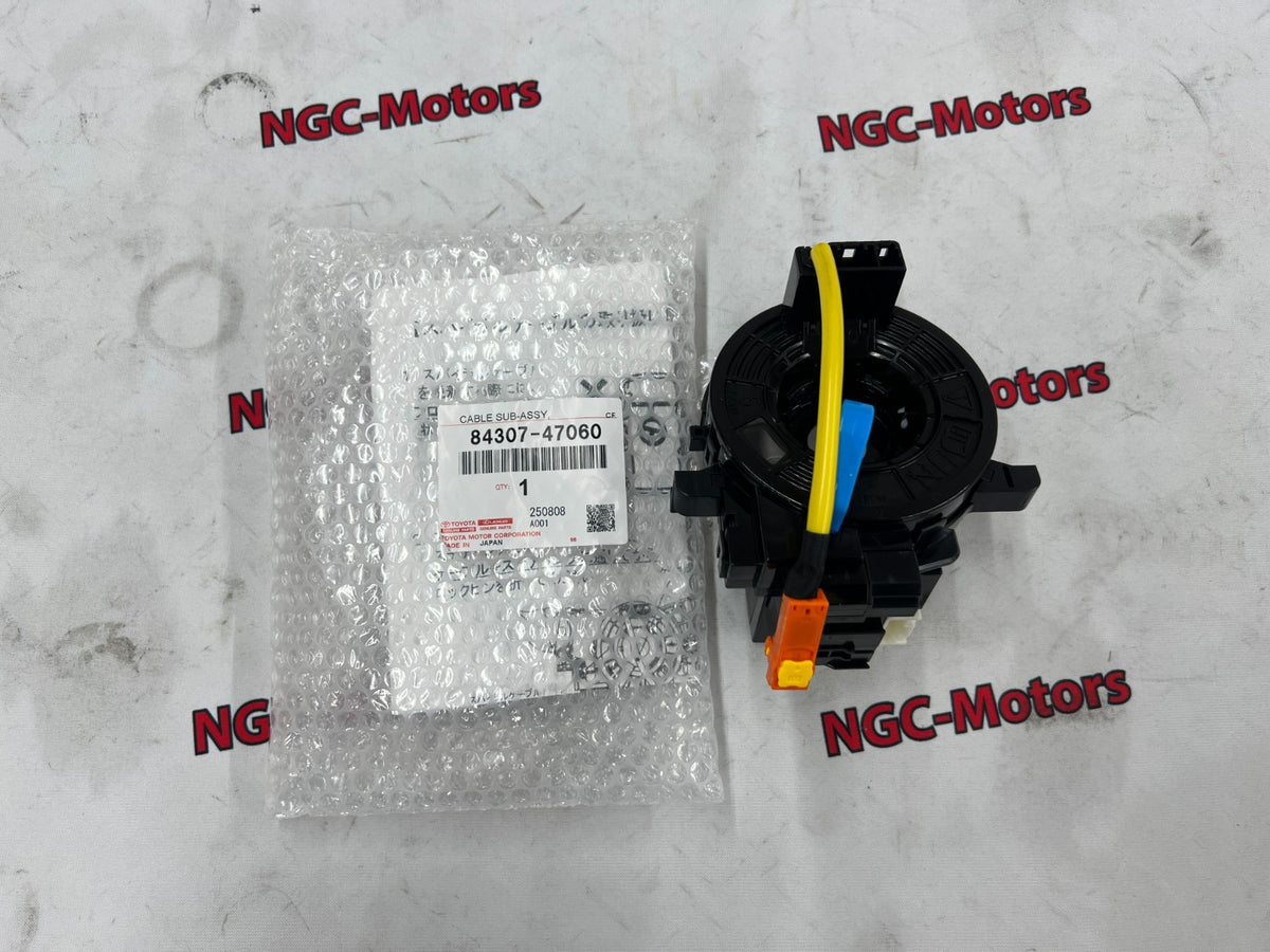 TOYOTA Genuine Spiral Cable SubAssy 84307-47060 For RACTIS SIENTA PRIUS AQUA New