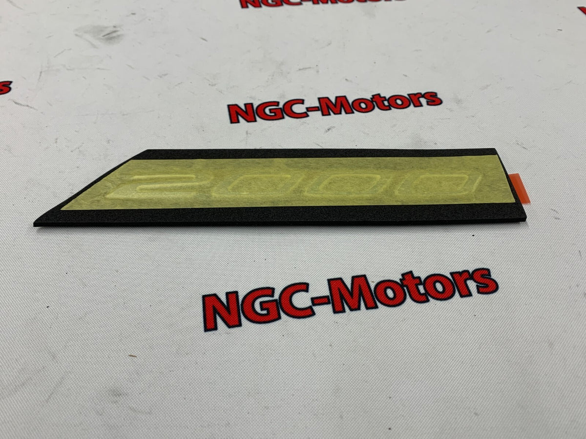 OEM Honda 00-09 S2000 Side Fender Chrome 2000 Emblem AP1 AP2 Genuine Part USDM