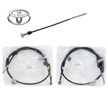 New Genuine Toyota MR2 Spyder MR-S ZZW30 Parking Brake Cable Complete Set OEM0