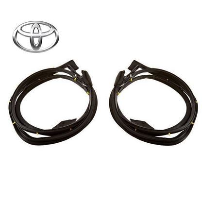 Genuine Toyota 4Runner Rear Door Weatherstrip RH LH Set 67871-35080 67872-350800