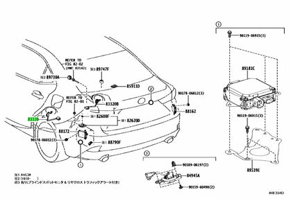 Genuine Toyota Lexus Fuel Sender Gauge Assy 83320-305601