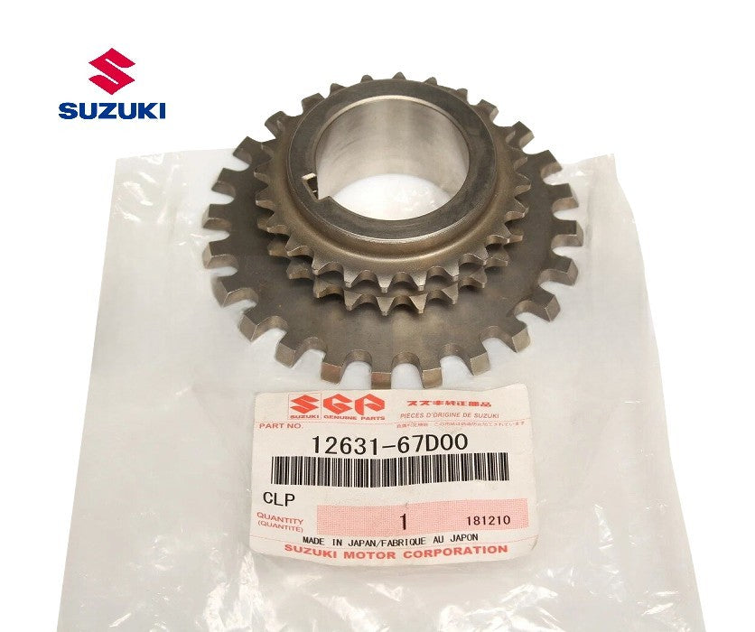12631-67D00-000 Suzuki Sprocket,crankshaft timing 1263167D00000, New Genuine OEM0