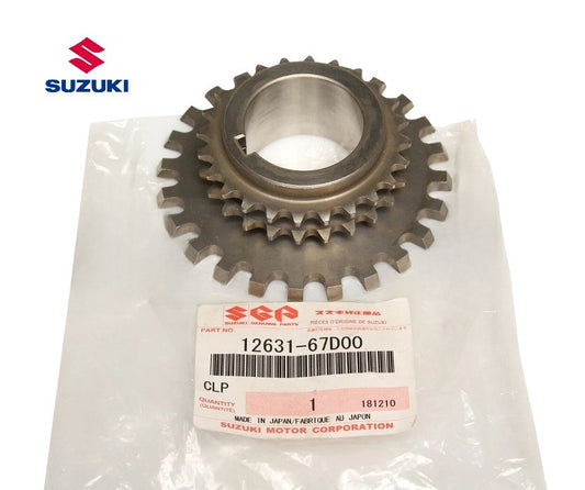 12631-67D00-000 Suzuki Sprocket,crankshaft timing 1263167D00000, New Genuine OEM0