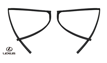 Genuine Toyota Lexus GS Rear Door Glass Run RH LH Set 68142-30230 68152-301300