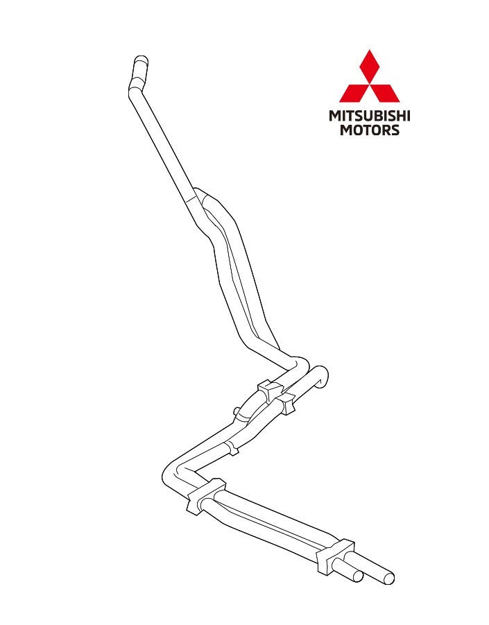 OEM Genuine Mitsubishi Outlander PHEV GG2W GG3W PIPE,HEATER WATER 7805A7150