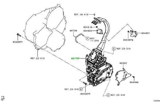 New Hybrid Generator Transmission Mitsubishi Outlander PHEV 2018-2022 9487A0131