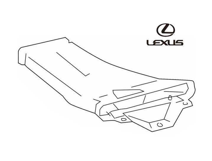 OEM Genuine TOYOTA Lexus Air Duct Guide RH LH Set 87205-30220 87206-300100