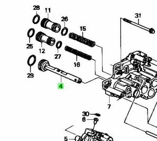 OEM Honda Integra Civic CR-V Stepwgn AT Shift Fork Comp 24271-PX4-0001