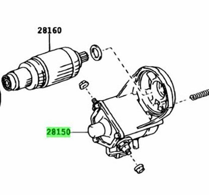 OEM SWITCH ASSY, MAGNET STARTER Genuine Toyota HiAce Van 200 GDH206V 28150-300501