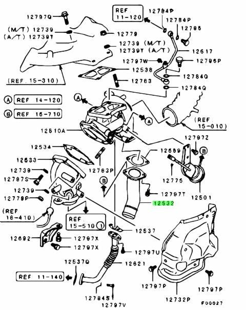 Genuine Mitsubishi Lancer Evo CT9A Turbo Air Outlet Fitting 1515A0571