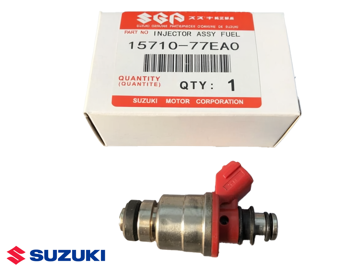 15710-77EA0-000 Suzuki Injector assy,fuel 1571077EA0000, New Genuine OEM Part0