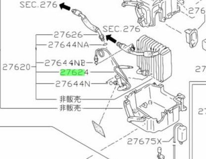 OEM VALVE ASSEMBLY, EXPANSION Genuine Nissan 200SX 92200-35F061