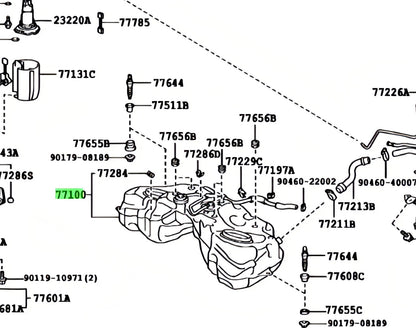 Genuine Lexus Fuel Tank Assy 77001-30630 for GS F GS IS RC F0