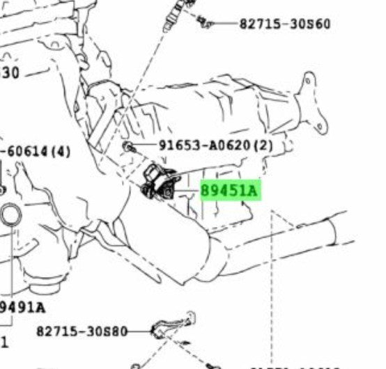 NEW OEM Genuine TOYOTA Lexus Shift Lever Position Sensor 89451-30010 89451300102