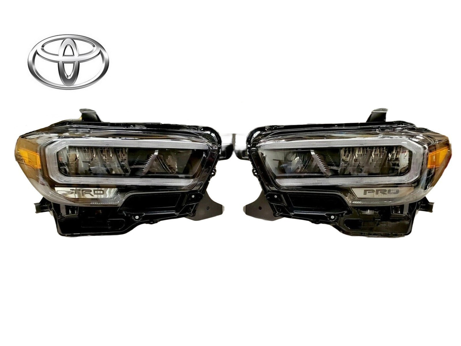 NEW OEM TOYOTA TACOMA 2020-2022 TRD PRO LED FRONT HEADLIGHT ASSEMBLY 2PC SET0