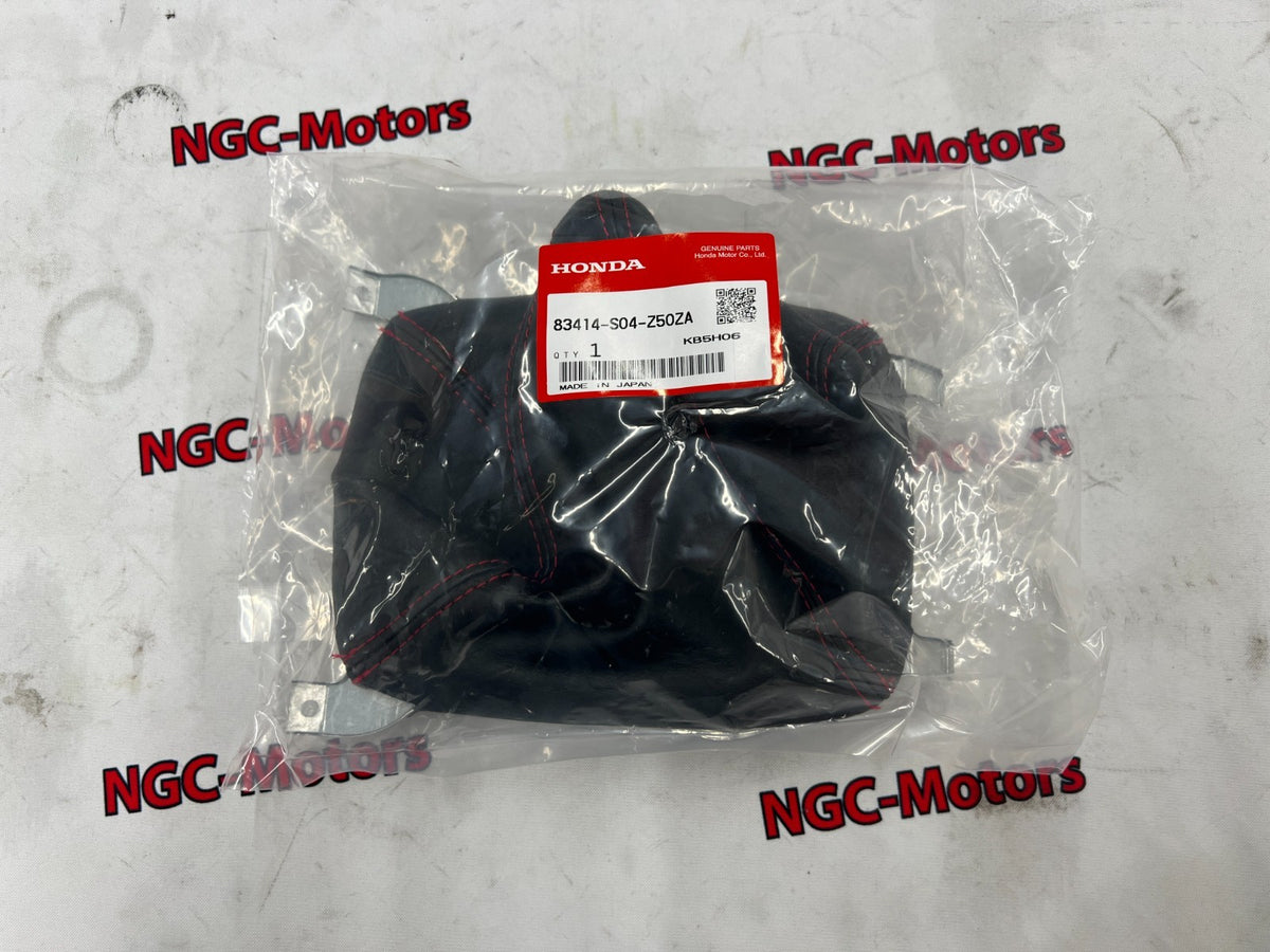 HONDA GENUINE CIVIC 96-00 EK Type-R Red Stitch Shift Change Boot 83414-S04-Z50ZA