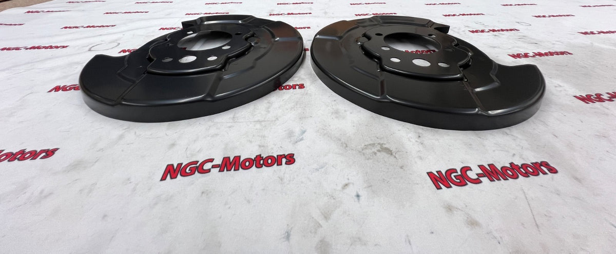 Genuine Nissan Rear Brake Backing Plate LH＆RH SET 44020-WL001 44030-WL001 NEW