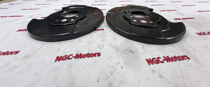 Genuine Nissan Rear Brake Backing Plate LH＆RH SET 44020-WL001 44030-WL001 NEW