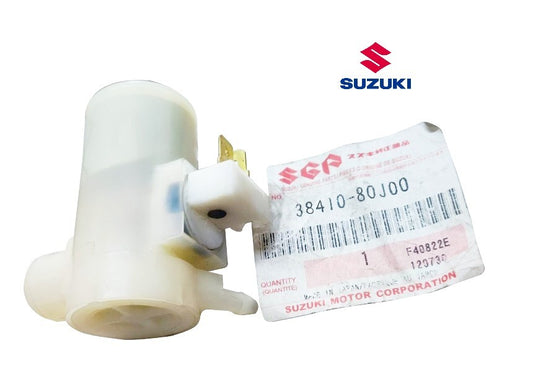 38410-80J00-000 Suzuki Pump assy,washer fr 3841080J00000, New Genuine OEM Part0