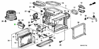 OEM TRANSISTOR ASSY. Genuine Honda S2000 AP2 79330-S2A-003