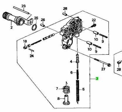 OEM Honda 27200-P24-N00 Regulator Body Assy AT Transmission Civic Del Sol0