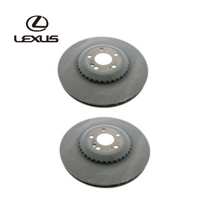 Genuine Lexus GS F RC F Rear Brake Disc RH LH Set 42431-0W050 42432-0W0100