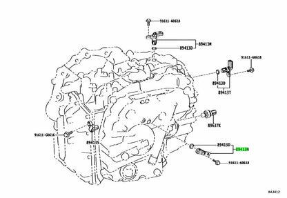 OEM Genuine TOYOTA Lexus TransmissionRevolutionSensorNOUT 89413-12010 89413120100