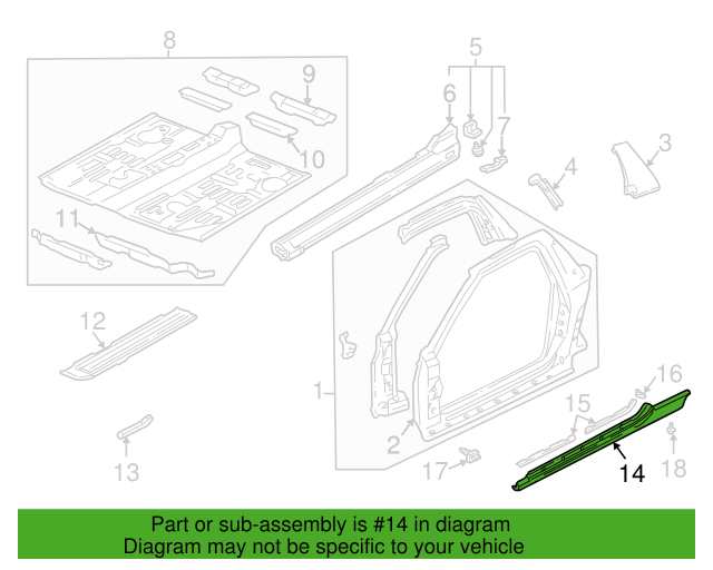OEM HONDA COVER, PLASTIC NSX ABA-NA1 ABA-NA2 LA-NA1 LA-NA2 71851-SL0-305ZZ