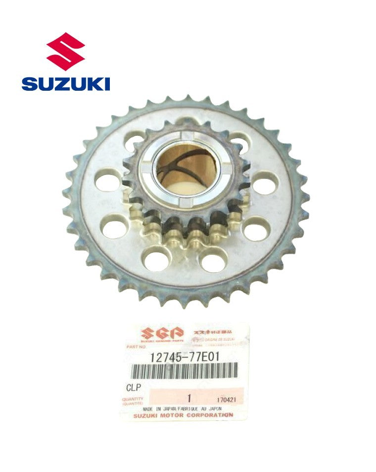 12745-77E01-000 Suzuki Sprocket,idler 1274577E01000, New Genuine OEM Part0