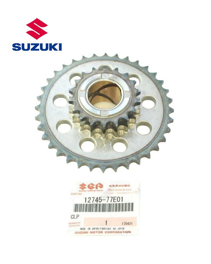 12745-77E01-000 Suzuki Sprocket,idler 1274577E01000, New Genuine OEM Part0