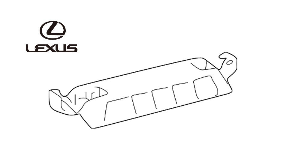 OEM TOYOTA Lexus Rear Heater Register Bezel No.1 Set of 2 87289-75011 87289750110