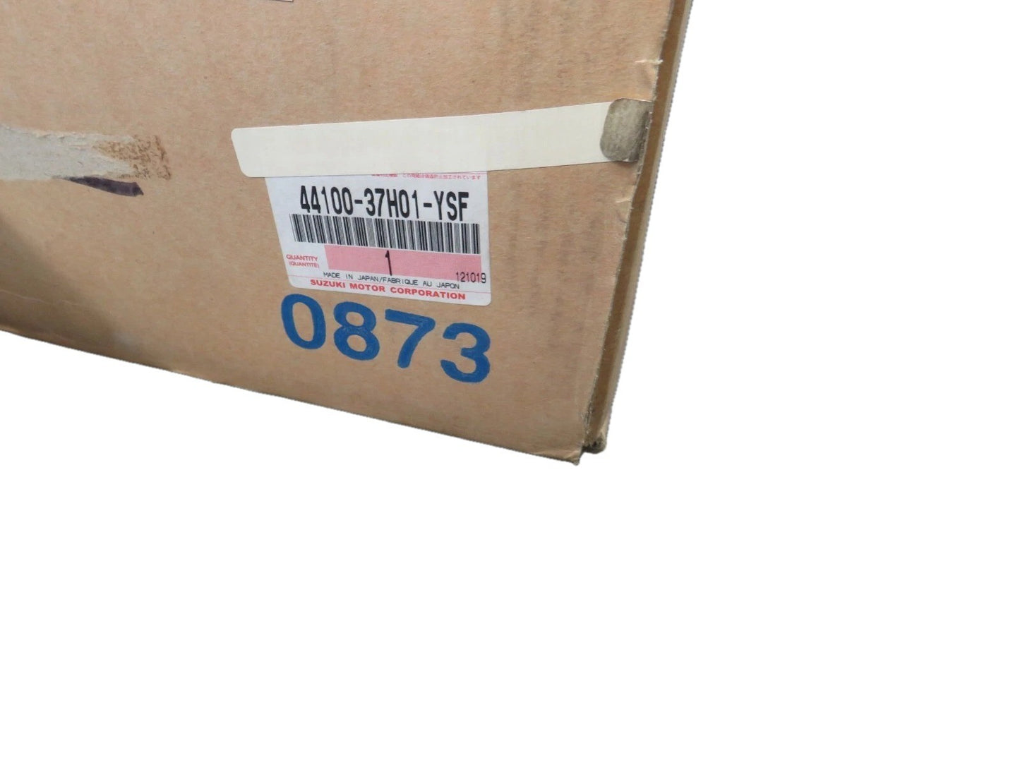 NOS Suzuki GSX-R600 GSX-750 2008-2009 Genuine Fuel Tank BLUE 44100-37H01-YSF1