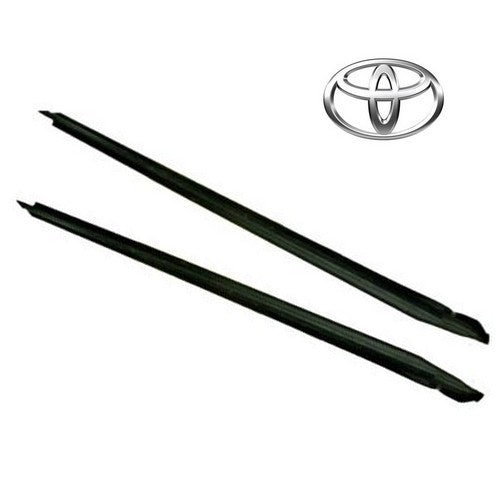 OEM TOYOTA MR-2 SPIDER EXTERIOR WEATHERSTRIP SET FRONT 2 WINDOWS ONLY 2000-20050