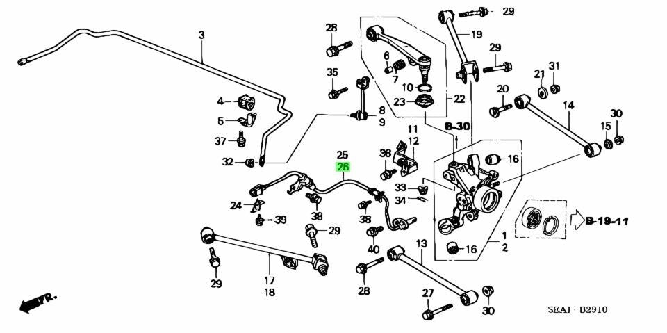 OEM SENSOR, ABS Honda Accord ABA-CL8 LA-CL8 57475-SEB-013