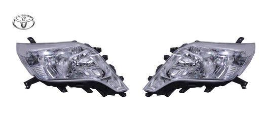 New Genuine Toyota Headlight Assembly LH RH Pair 81110/81150-60G50 OEM0