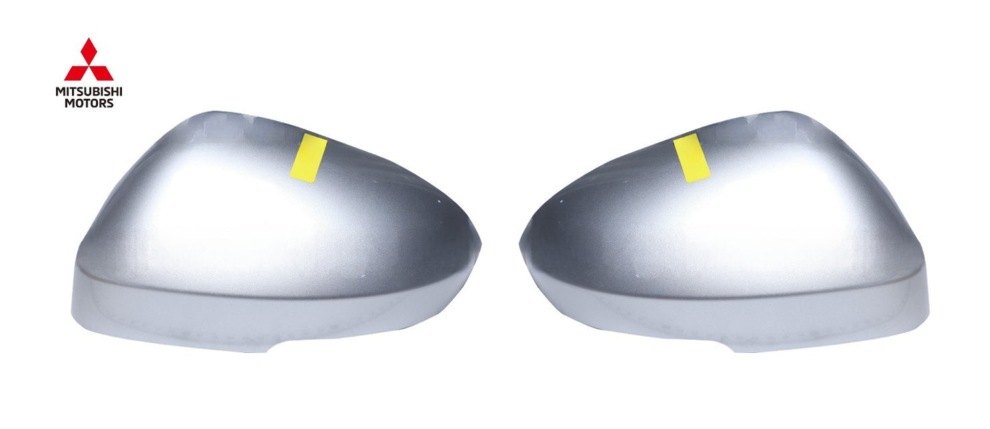 NEW Genuine Mitsubishi Door Mirror Outer Cover L&R Set OEM 96374W058P 96373W058P0