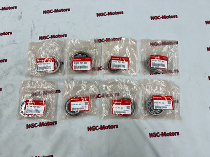 Genuine Honda S2000 AP1 AP2 S2K Transmission Gearbox Bearings Set of 8 OEM NEW