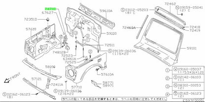 OEM Genuine Suzuki Jimny A/JB Series Heater Water Valve 74710-83000 74710830001