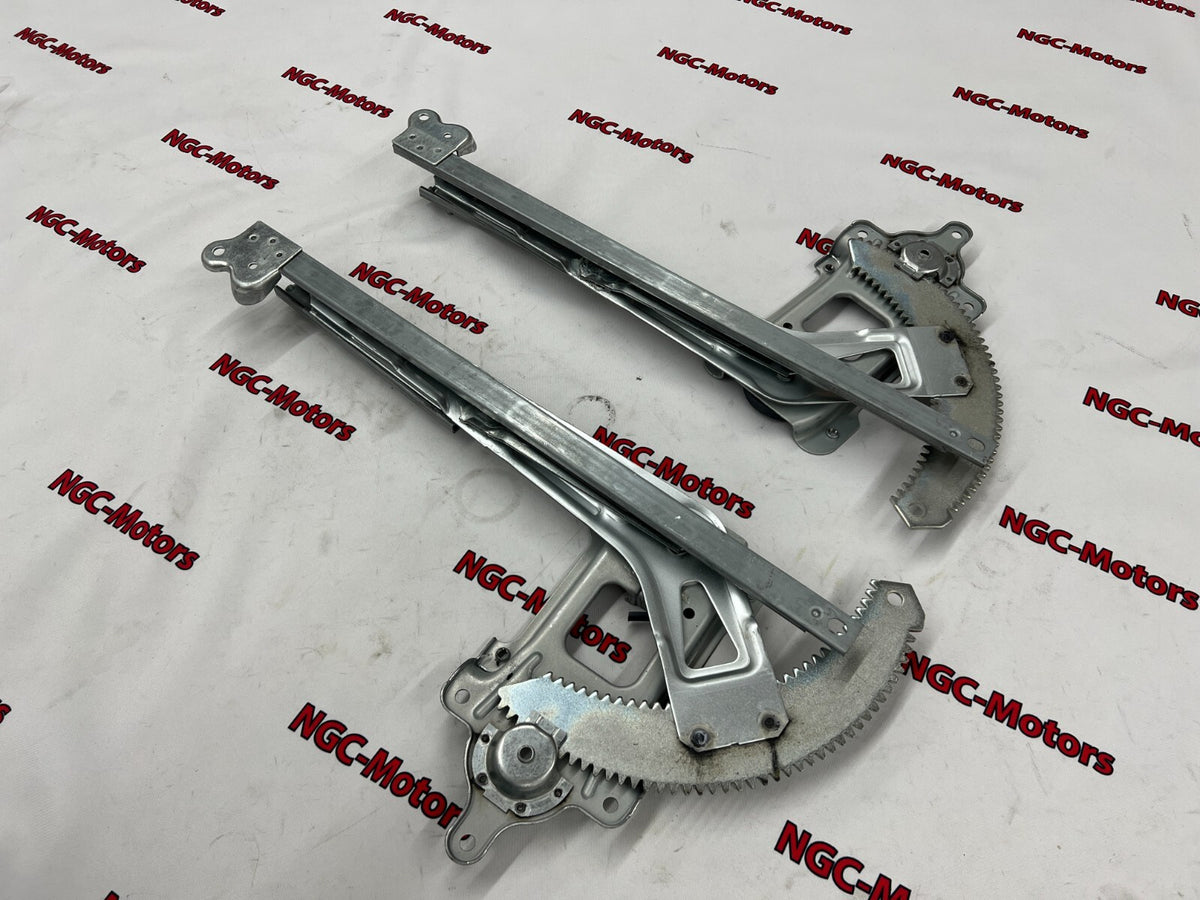 Nissan Genuine OEM Window Regulator Assembly for R34 Skyline Coupe RH LH SET