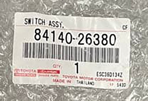 OEM SWITCH ASSY HEADLAMP DIMMER Genuine Toyota HiAce Van 200 GDH206V 84140-263801