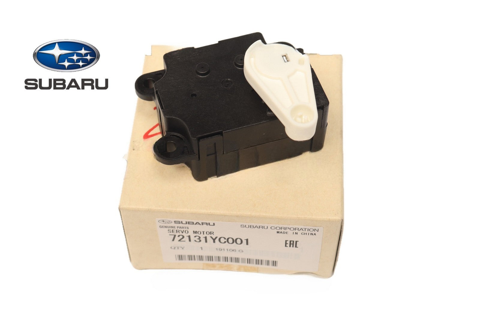 NEW Genuine Subaru Mode Actuator Motor HVAC Air Conditioning OEM 72131-YC0010