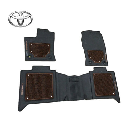 22-24 TUNDRA 1794 CREWMAX ALL WEATHER FLOOR LINER MATS GENUINE TOYOTA0